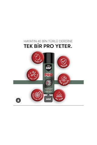 Selsil Pas Sökücü Pro Çok Amaçlı Yağlayıcı 400 Ml 1 adet