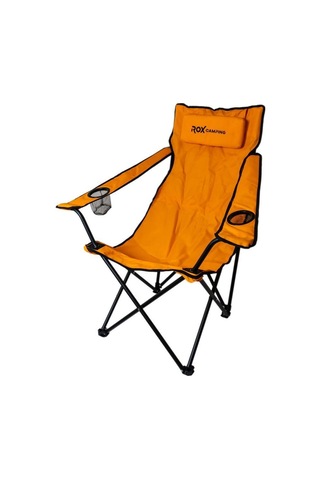 Rox Camping Katlanır Kamp Sandalyesi -turuncu Turuncu