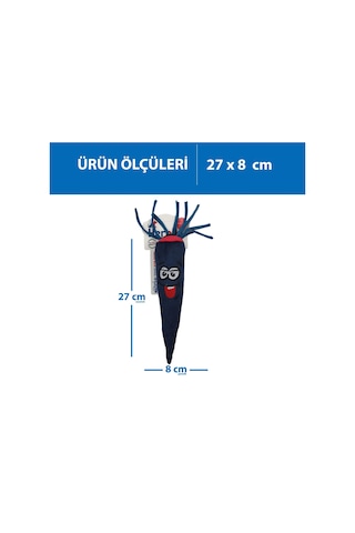 Herniks Sesli Kumaş Nakışlı Köpek Oyuncağı Mooni 27 CM