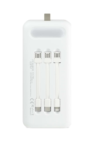 Powerway TX80 Siyah Ekstra Kablolu 80.000 mAh Kamp Powerbank