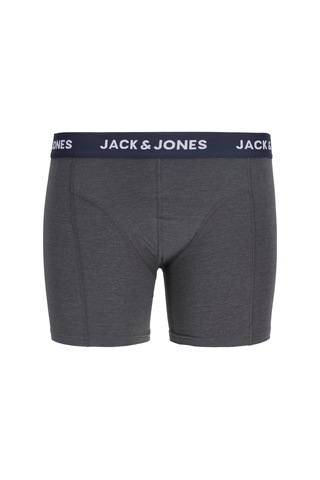 Jack & Jones Erkek 3'lü Boxer Paketi - Lamp - 12308053 Forest Night