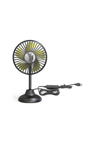 Taşınabilir Mini Araba Fanı Düşük Gürültülü Güçlü Sessiz Fan 3 Hız Ayarları Araba / Ev Seyahat İçin 360 Derece Vantilatör 53042841