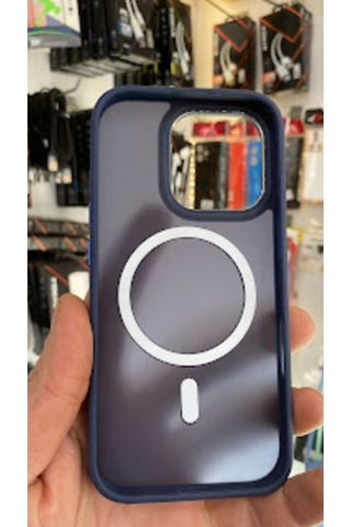 Apple iPhone Uyumlu 16 Pro Kamera Korumalı Mat Magsafe Wireless Şarj Destekli Renkli 45687