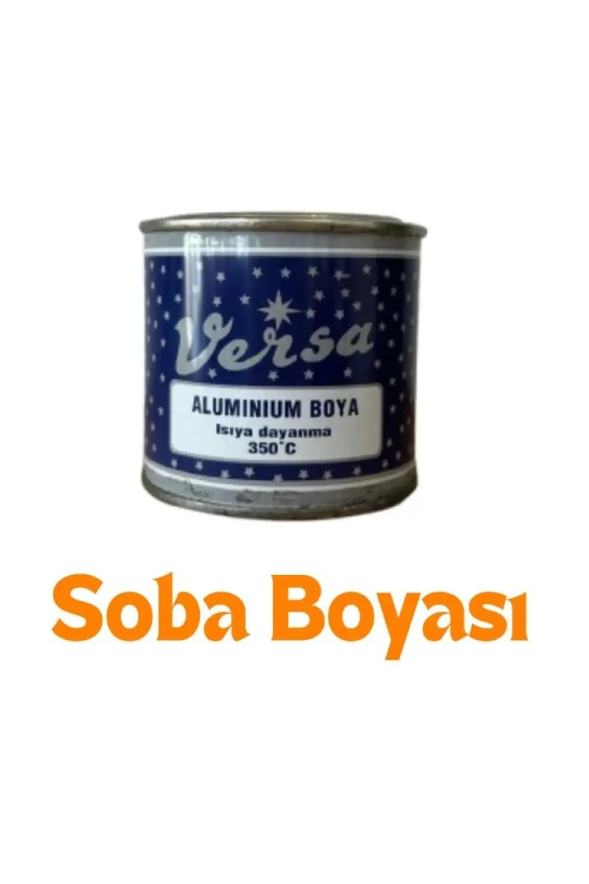 Alüminyum Yaldız Boya / Soba Boyası 200 Gr