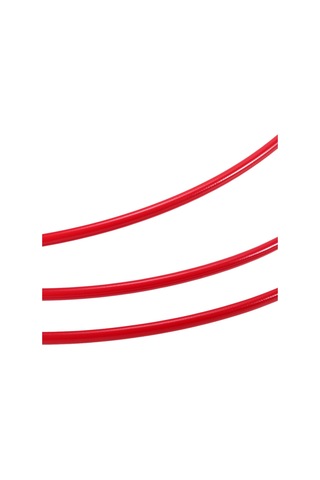 Teltree Yüksek Performanslı Bisiklet Hidrolik Disk Fren Kablosu - 2.5m, Kırmızı, Sıcaklık Dirençli Pbt Tüp Kırmızı