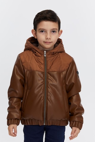 Benitto Kids Erkek Çocuk Mevsimlik Ceket 51321 Kahve Kahverengi