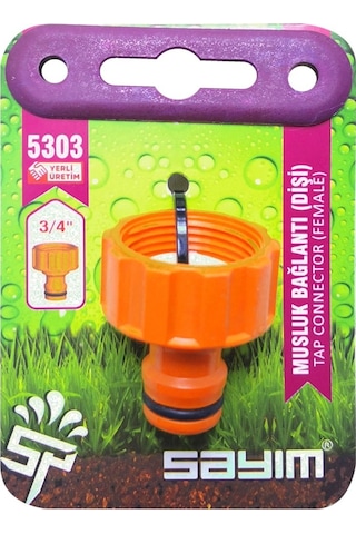 Hortum Jak Rekoru Otomatik Musluk Bağlantı Dişi 3/4"