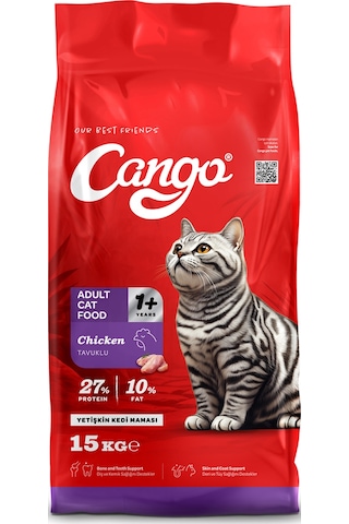 Cango Yetişkin Kedi Maması Tavuk Etli 15kg