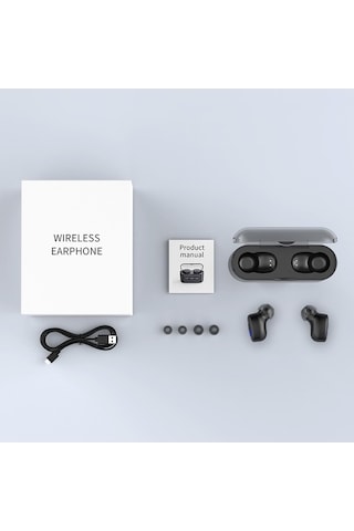 Carrier- Carrier- Tws-q8 Bluetooth 5.2 Kablosuz Kulaklıklar,