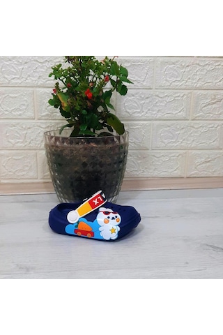 Calx 9041 Lacivert Beyaz Crks Erkek Çocuk Terlik 001