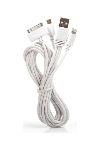 Çoklu Universal Usb Şarj Kablosu 4850 Lightning Micro Data Iphone