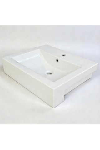 İsvea - Semi Mobilya Uyumlu Lavabo 58 Cm Beyaz - 10sq50058sv 1466841