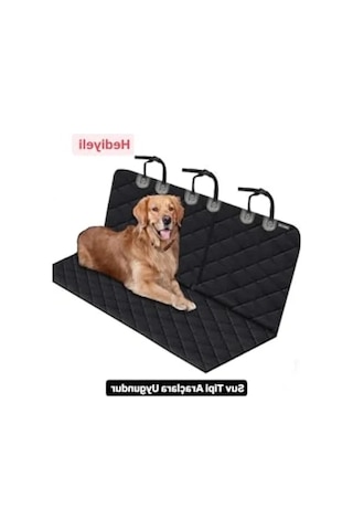 Araba Koltuğu Kılıfı - Kedi Ve Köpekler İçin Acı Kahverengi