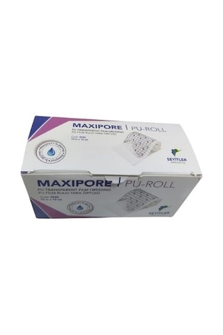 Maxıpore Pu-roll Şeffaf Rulo Yara Örtüsü - 10*10 Maxıpore Pu-roll Şeffaf Rulo Yara Örtüsü - 10*10