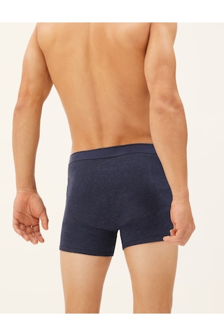 Marks & Spencer Saf Pamuklu 5'li Cool & Fresh Trunk Seti T14004843f Mavi