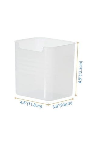 Aubyhe Cam Gösterimli Buzdolabı Düzenleyici Kutusu - Pp Malzeme, 10x8x9.5 Cm, Tek Adet Diğer