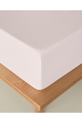 English Home Novella Premium Soft Cotton Tek Kişilik Lastikli Çarşaf 100x200 Cm Toz Pembe Toz Pembe