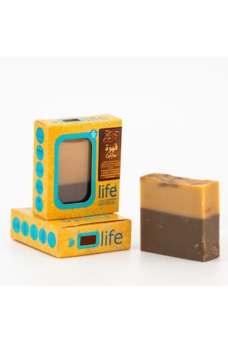 Olife Soap Doğal El Yapımı Kahve Kokulu Sabunu 3 x 100 G