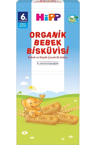 Organik Bebek Bisküvisi 180 Gr
