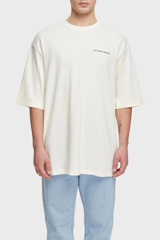 Les Benjamins Erkek T Shirt Lb21sscormuot-004 Ekru Ekru