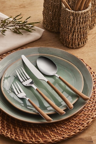 Karaca  Melia Platin 6 Kişilik 24 Parça Çatal Kaşık Bıçak Takımı