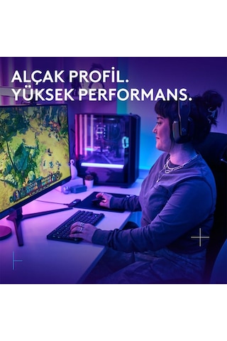 Logitech G515 Lightspeed TKL Tactile Switch İngilizce RGB Kablosuz Oyuncu Klavye