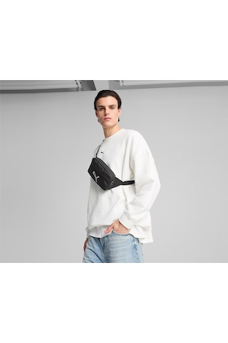 Puma Plus Waist Bag Unisex Siyah Spor Bel Çantası - 091184 01
