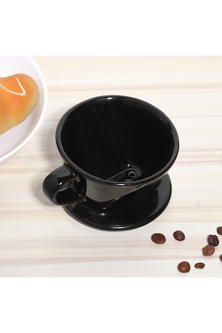 Seramik El Damla Kahve Filtreli Fincan Kahve Makinesi Damlatıcı Aksesuarı Ev Kahve Dükkanı İçin