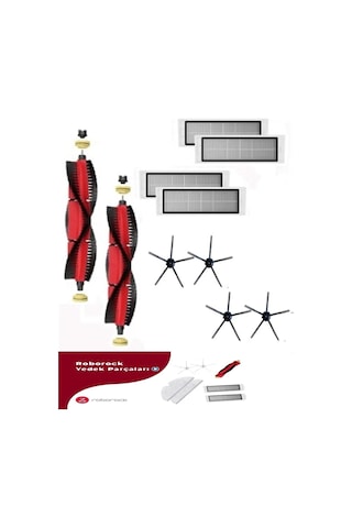 Ekstore Roborock S5 Max 10LU Uyumlu Robot Süpürge Siyah 10 Lu Set Ekstore Roborock S5 Max 10LU Uyumlu Robot Süpürge Siyah 10 Lu Set