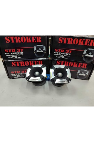 Hdsound Stroker Spl Tweeter 10 Cm Prof Sıstem 150w 4khz 20khz 3t Kare