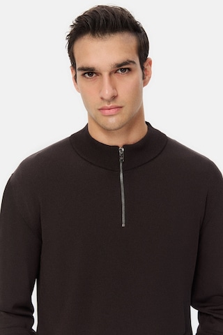 Twn Slim Fit Kahverengi Kazak 5ec061621232m Çok Renkli