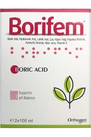 Borifem Vajinal Duş Likit 200 ML