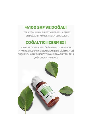 Tala Nane Uçucu Yağı %100 Saf Ve Doğal 10 ML