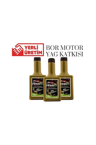 Mann Nano Teknolojili Motorkoruyucu Bor Yağ Katkısı 250Ml 3 Adet