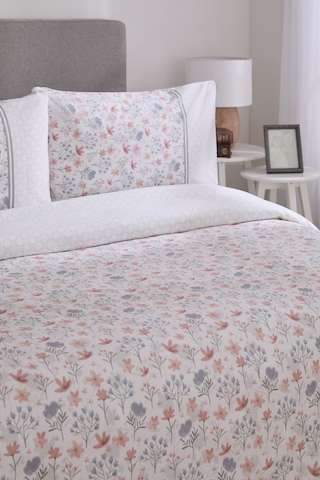 Floretta Prima Vera Tek Kişilik Pike Takımı Pembe