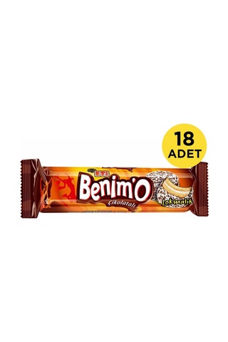 Eti Benimo Lokmalık Çikolatalı Bisküvi 18 x 80 G