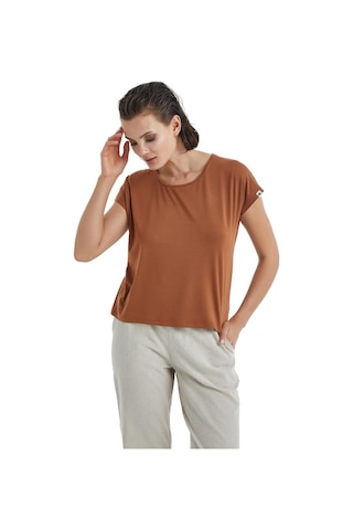Blackspade Kadın Kısa Kol Kahverengi Pijama Takımı C5t9n3o06- 001