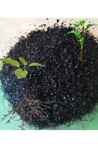 Humic Fulvic Asit Potasyum Humat Organik Gübre 500gr