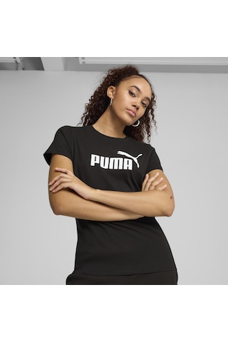 Puma 68237001 Ess No. 1 Logo Kadın Tişört Siyah
