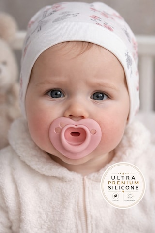 Tgm Baby Ultra Premium Silikon Kalpli Emzik Plus Açık Pembe