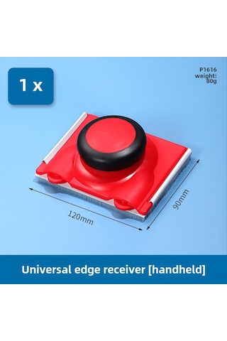 Yunboo El Tipi Lateks Boya Kenar Düzeltici - Köşe Ve Kenarlar İçin Floklu Sponge Fırça, Ev Dekorasyonu Ve El İşleri Araçları 1 Adet