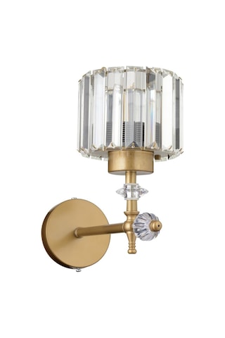 İstanbul Avize Cabo Tekli Eskitme Y-10 Kristal Taşlı Aplik Eskitme