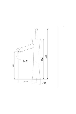Fontana - Yüksek Tip Krom Lavabo Bataryası Outlet - F-621- Diğer