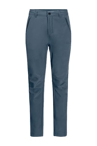 Jack Wolfskin Zenon Softshell Erkek Outdoor Pantolon Mavi Mavi