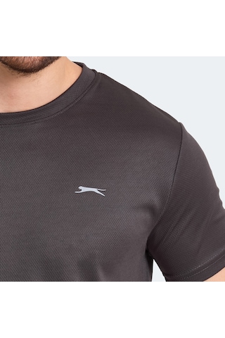 Slazenger ODALIS I Erkek Koyu Gri Tişört