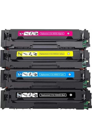 Photo Print HP 415A (W2030A-W2031A-W2032A-W2033A) Mfp M479DW Yazı