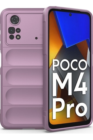 Xiaomi Poco M4 Pro 4g Kılıf Optimum Lens Çerçeveli Silikon Kapak