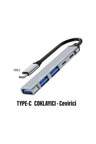 Type C Çevirici Usb Dönüştürcü Çoklayıcı Tablet Bilgisayar Telefon Type-c Usb Çoklayıcı Hub