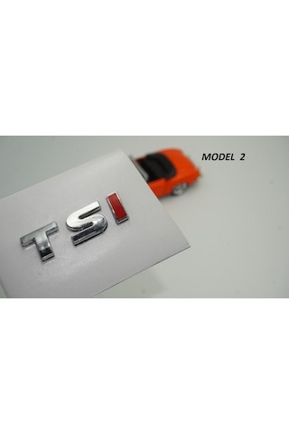 Volkswagen Tsi Bagaj Krom Abs 3M 3D Logo Amblem 4