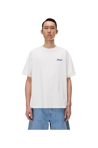 P0a4g2fn1a1-r Napapijri S-fluorıte Ss Erkek T-shirt Beyaz P0a4g2fn1a1-r Beyaz